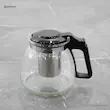 قوری شیشه ای چای ساز گوسونیک مدل GST-766 به همراه فیلتر تفاله گیر استیل داخلی.