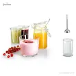 کاربرد میله گوشت کوب برقی و لیوان همزن برقی بوش مدل MFQ36470 برای تهیه اسموتی و مربا.
