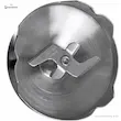نمای ماکرو از تیغه چهار پره QuattroBlade با حکاکی Solingen روی میله گوشت کوب برقی همزن دستی بوش مدل MFQ4070.