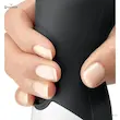 دست یک فرد در حال گرفتن دسته ارگونومیک با پوشش نرم گوشت کوب برقی بوش مدل MS6CA4150.