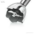 نمای ماکرو از تیغه چهار پره QuattroBlade Pro در میله استیل گوشت کوب برقی بوش مدل MS8CM61X1.