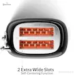 نمای بالا از دو شیار عریض (Extra Wide Slots) توستر فلر مدل TO 290 با قابلیت مرکزدهی خودکار نان.