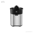نمای روبرو از آب مرکبات گیر براون مدل CJ5050 با بدنه استیل مات و طراحی مدرن شاهیران کالا.