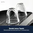 سینی گرم نگه دارنده فنجان در قسمت بالای اسپرسو ساز دلونگی مدل BCO431.S برای حفظ دمای قهوه.