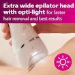 اپیلاتور شارژی فیلیپس مدل PHILIPS BRE700
