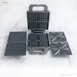 مجموعه کامل صفحات شامل وافل ساز، گریل و ساندویچ ساز برای ساندویچ ساز گوسونیک مدل GSM-706.