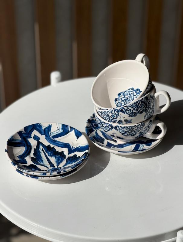 فنجون‌ نعلبکی سرامیکی دولچه گابانا ۲۰۱۰