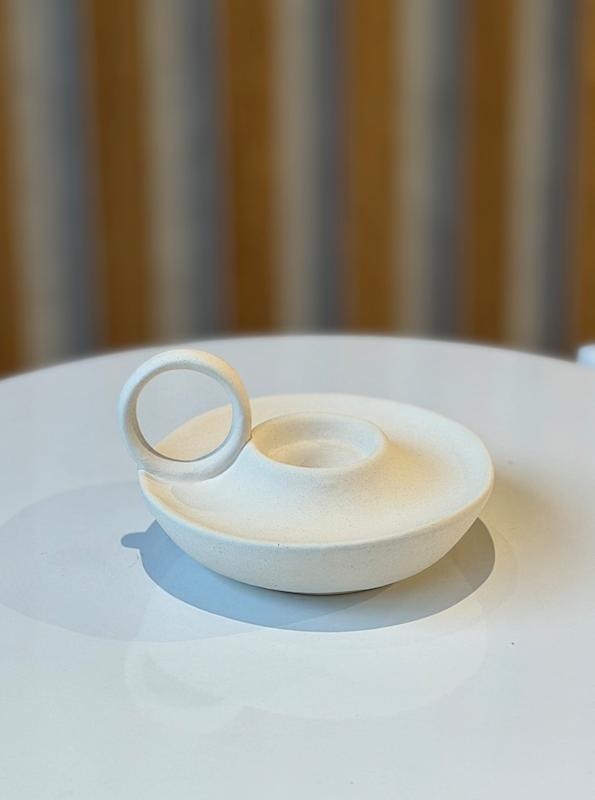 شمعدان سرامیکی  مینیمال انگشتی ۹۰۶۰