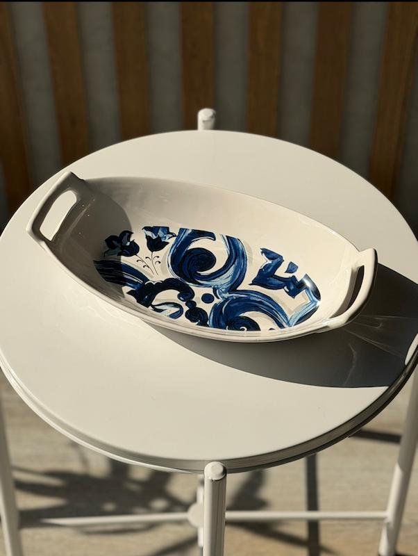 ظرف سرو دسته دار بیضی دولچه گابانا - ۴۰۱۱