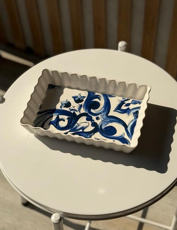 ظرف تارت  مستطیل طرح دولچه گابانا - ۱۰۱۰