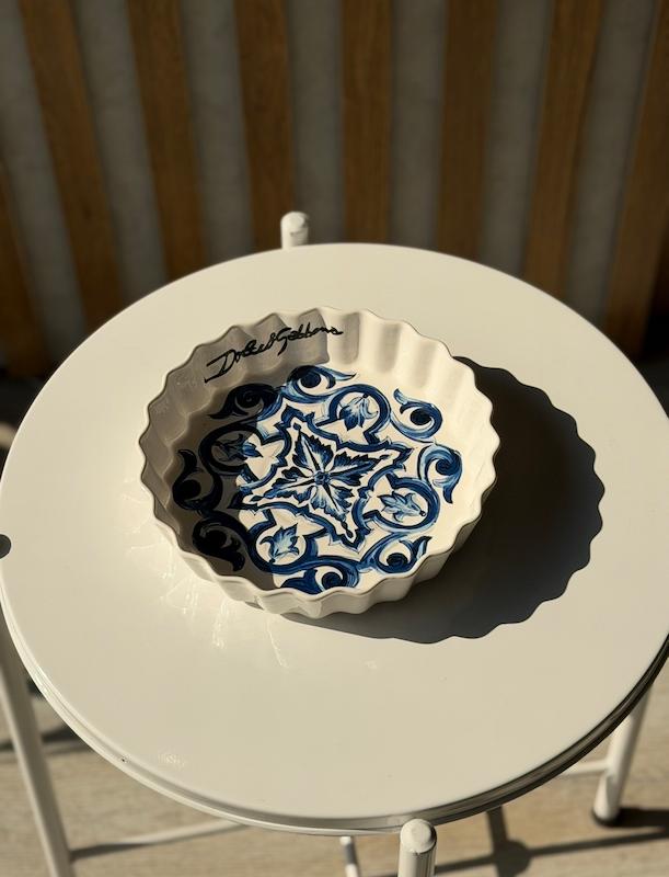 ظرف تارت گرد طرح دولچه گابانا - ۱۰۱۰