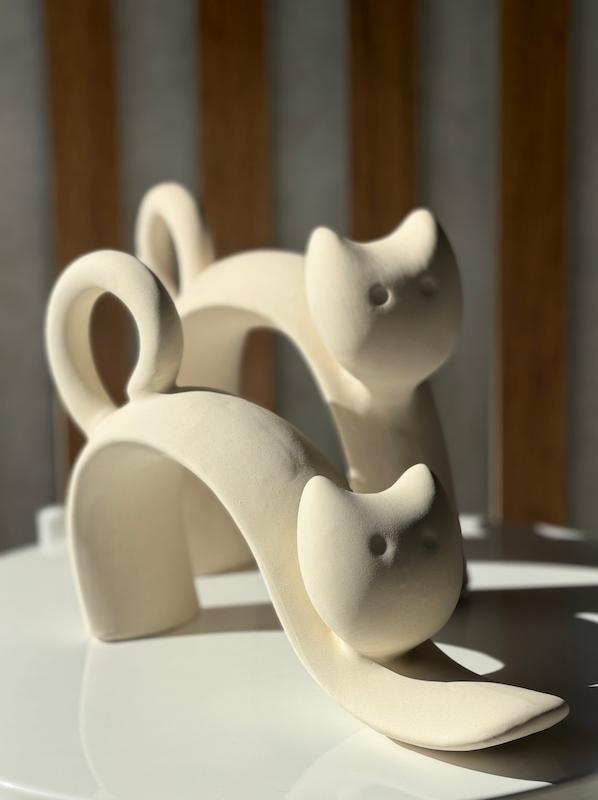 مجسمه دکوری سمبلیک گربه