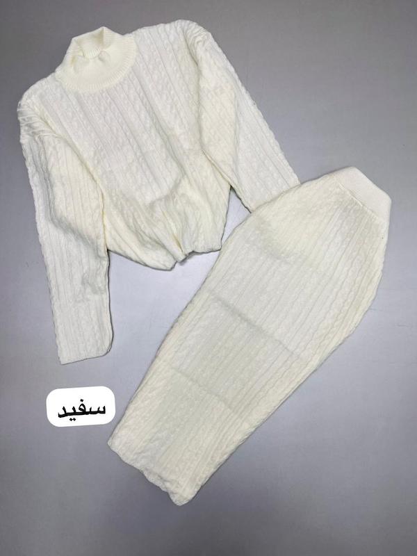 ست بافت دامن درشت کد ۴۲۴