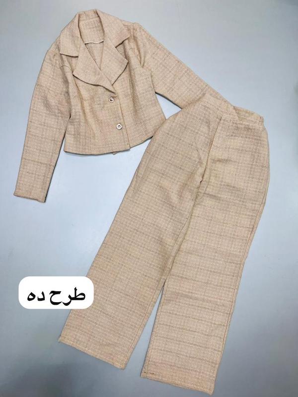کت شلوار شانل کد ۶۰۰