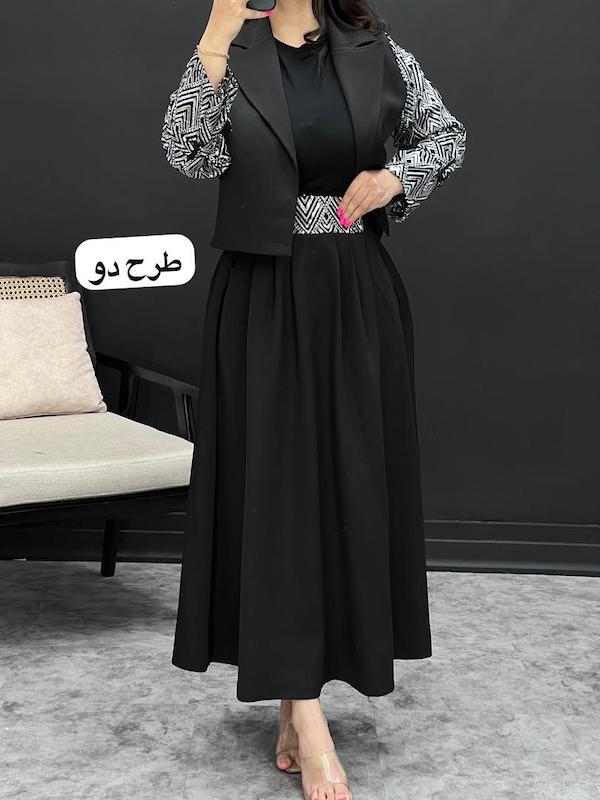 کت دامن استین سُنتی کد ۷۱۴
