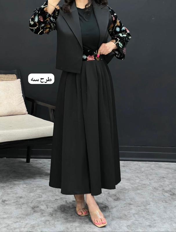 کت دامن استین سُنتی کد ۷۱۴