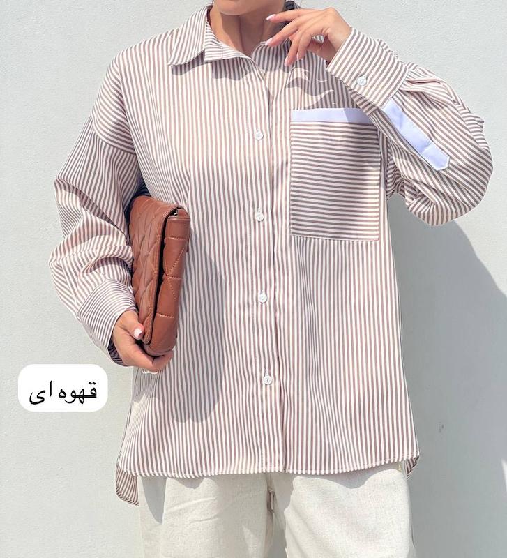 شومیز راه راه کد ۱۷۵
