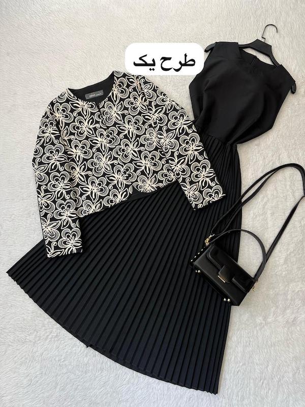 کت سارافن مزونی طرحدار کد ۹۷۱