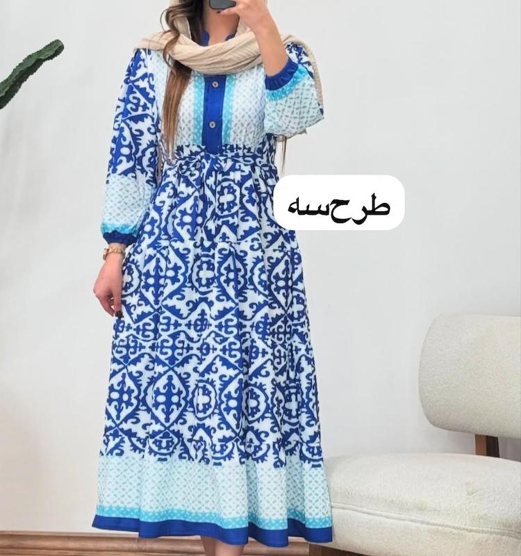 پیراهن ساحلی حاشیه دار کد ۷۱۲