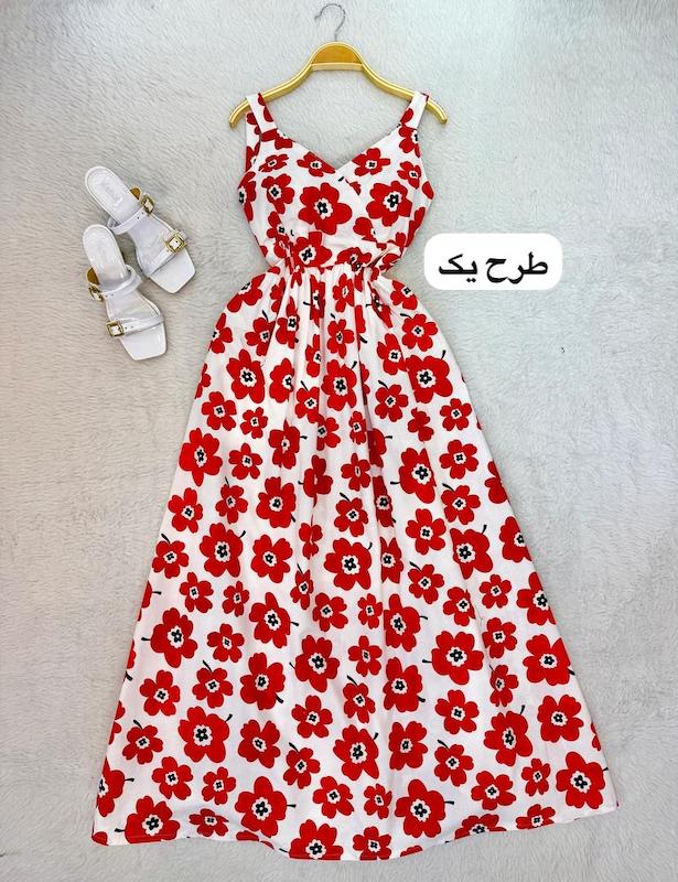 سارافن بلند گُلدار کد ۱۰۲۹