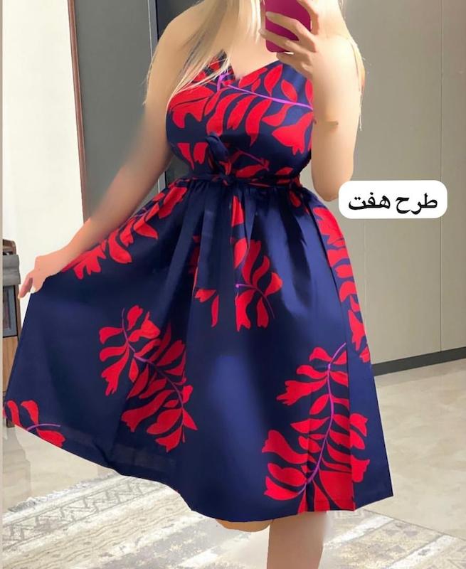 پیراهن عروسکی کوتاه کد ۱۰۳۱