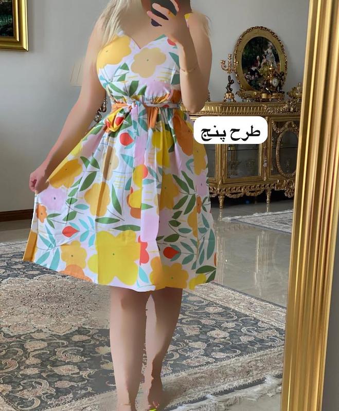 پیراهن عروسکی کوتاه کد ۱۰۳۱