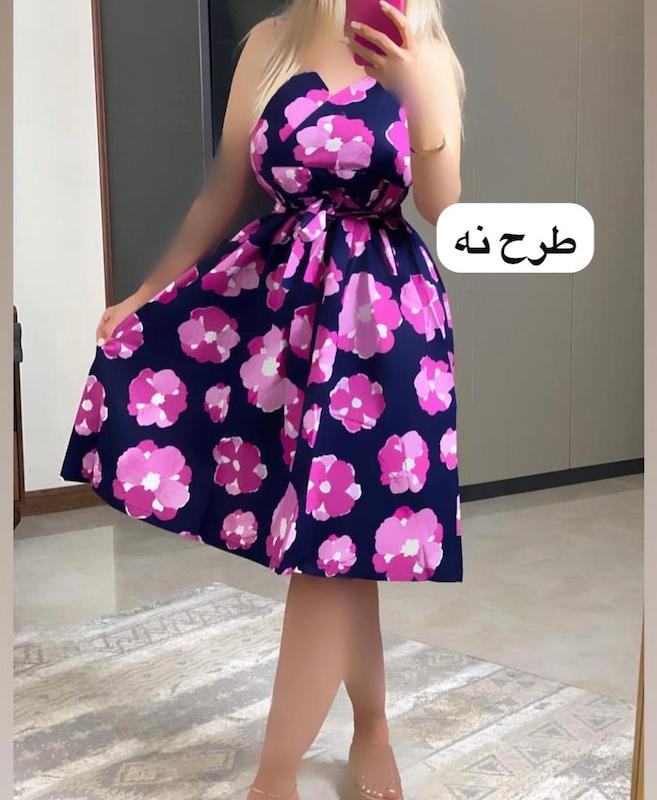 پیراهن عروسکی کوتاه کد ۱۰۳۱