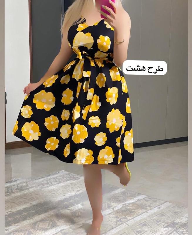 پیراهن عروسکی کوتاه کد ۱۰۳۱