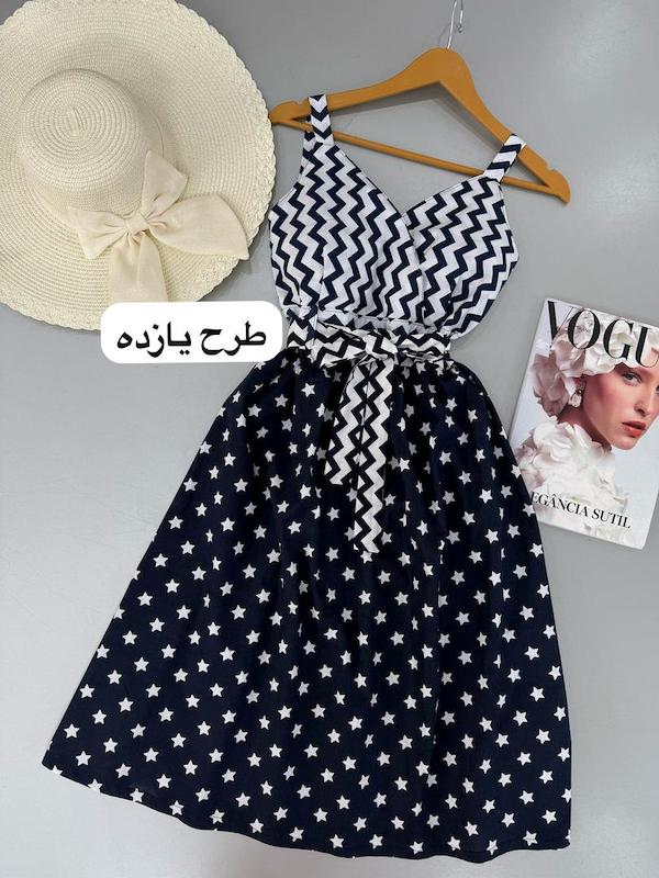پیراهن عروسکی کوتاه کد ۱۰۳۱