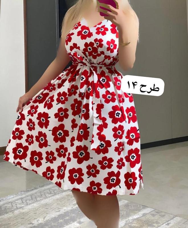 پیراهن عروسکی کوتاه کد ۱۰۳۱