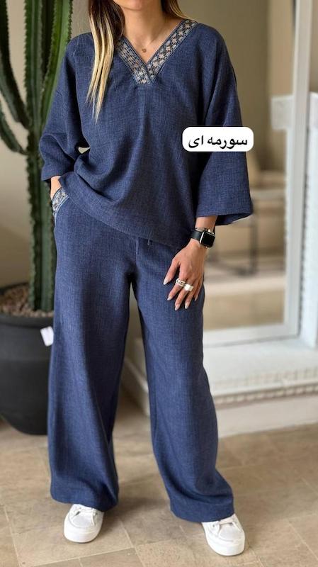ست شومیز شلوار ۱۰۶۳