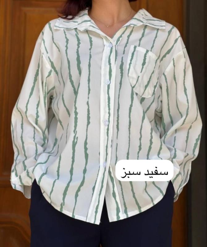 شومیز پری راه راه کد ۱۰۷۹