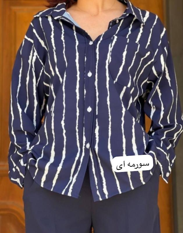 شومیز پری راه راه کد ۱۰۷۹