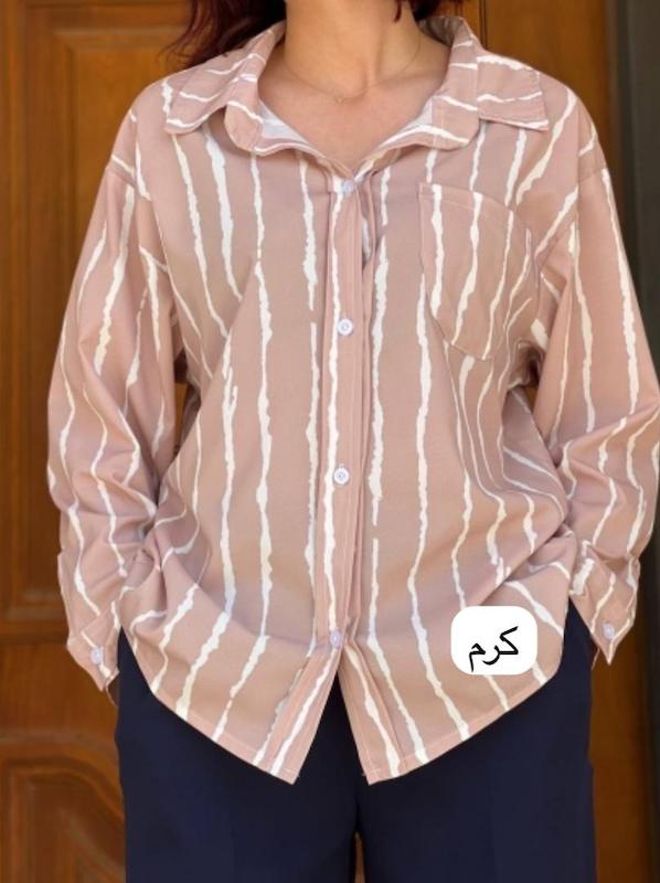 شومیز پری راه راه کد ۱۰۷۹