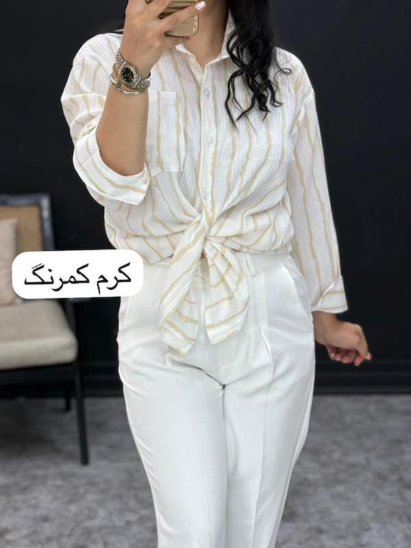شومیز راه راه پری کد ۱۱۰۸