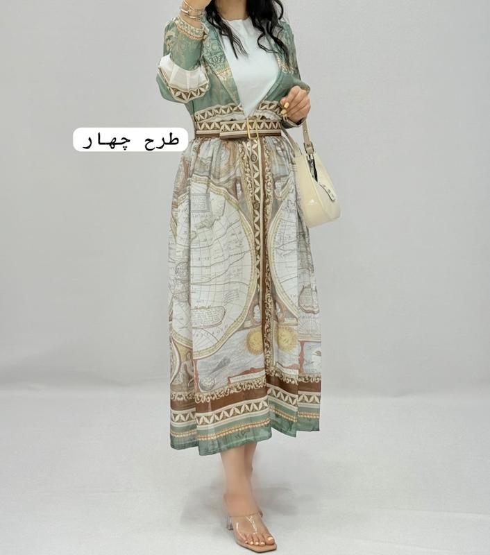 پیراهن حریر وارداتی کد ۱۱۵۲