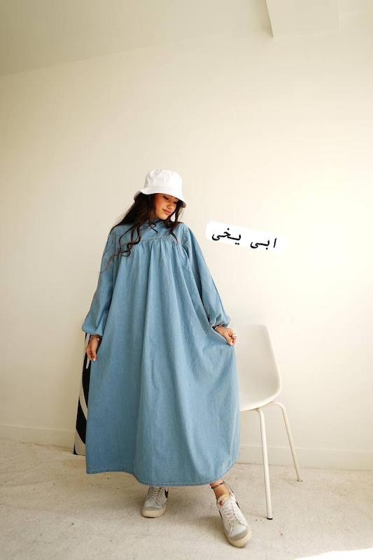 پیراهن جین کد ۱۱۵۴