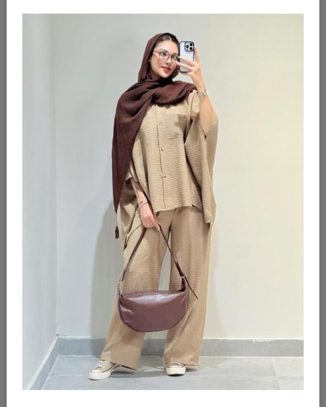 پانچو شلوار حصیری کد ۱۱۹۵
