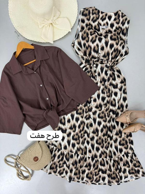 ست شومیز سارافن طرحدار کد ۱۲۲۱
