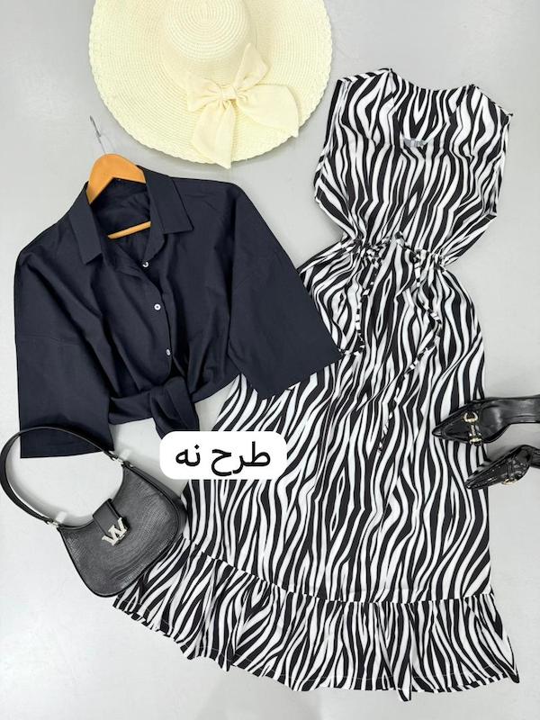 ست شومیز سارافن طرحدار کد ۱۲۲۱