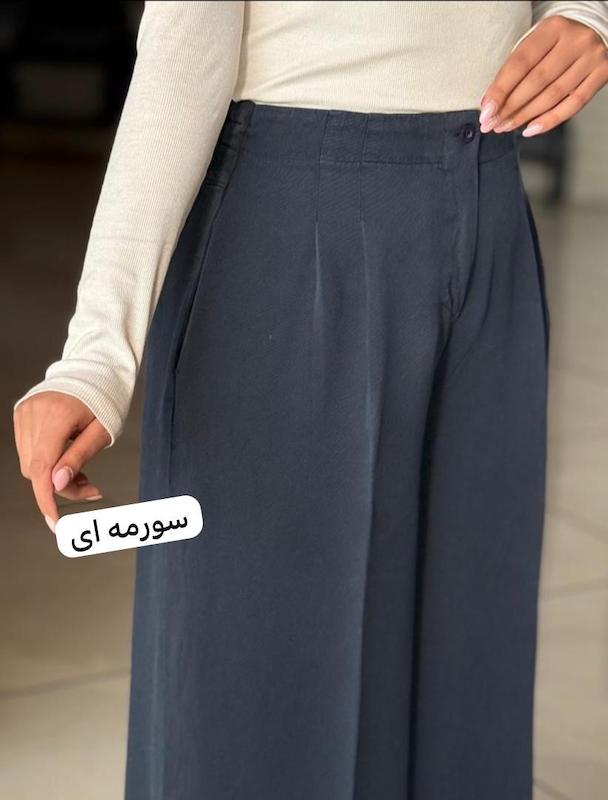 شلوار بگ‌ سیلک کد ۱۲۲۸