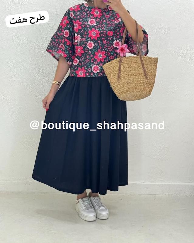 شومیز دامن کد ۱۲۸۹
