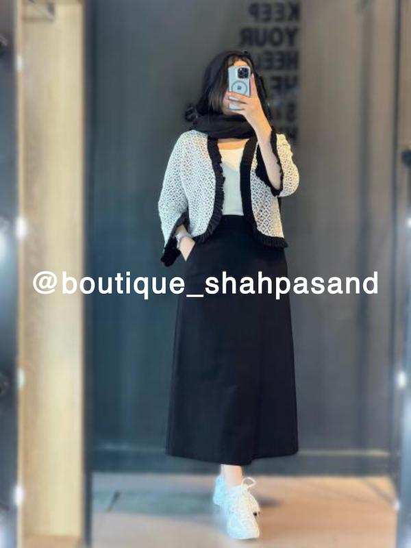 کت دامن استین شیپوری کد ۱۲۹۴