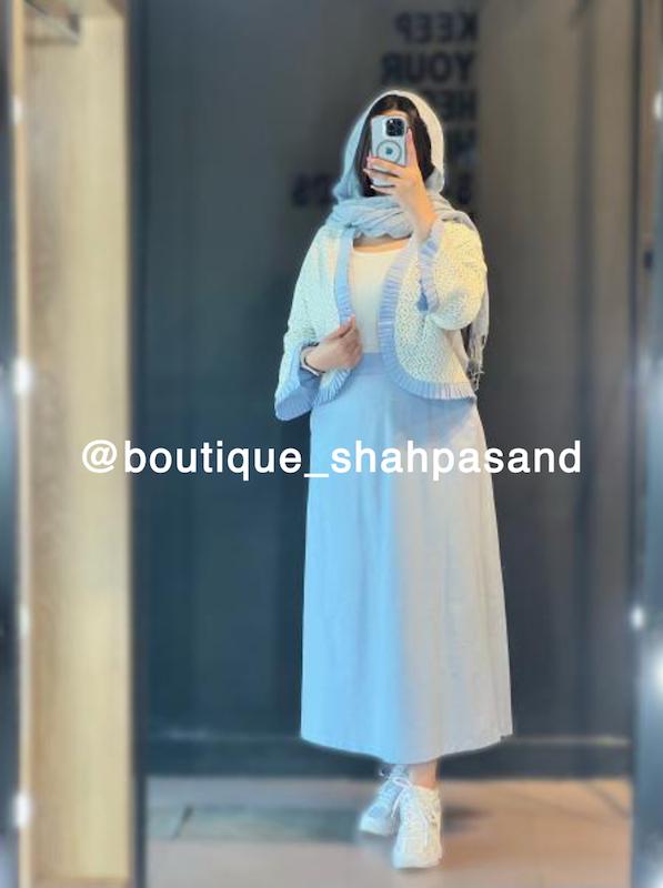 کت دامن استین شیپوری کد ۱۲۹۴