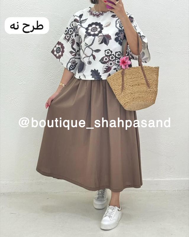 شومیز دامن کد ۱۲۸۹