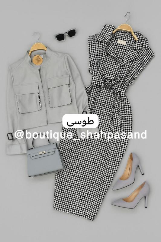 ست کت سارافن کمربند کد ۱۳۳۱