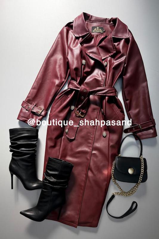 پالتو چرم استردار کد ۱۵۰۶