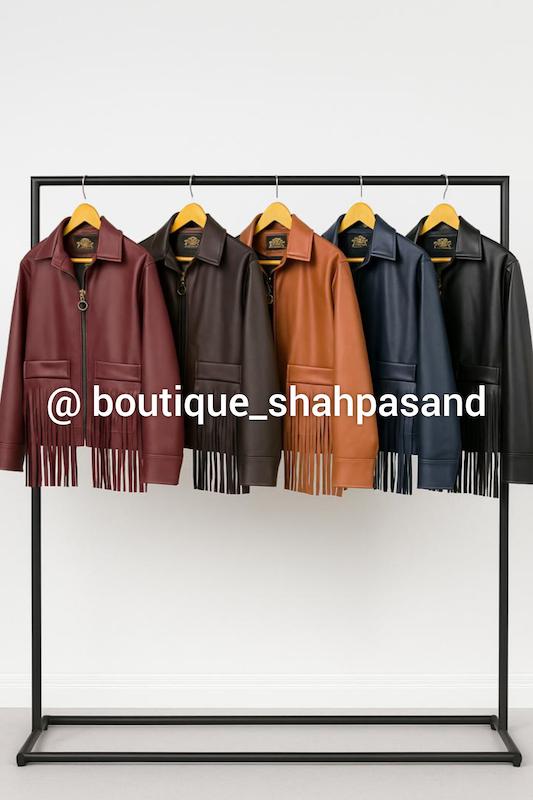 کت چرم کابویی کد ۱۵۰۹