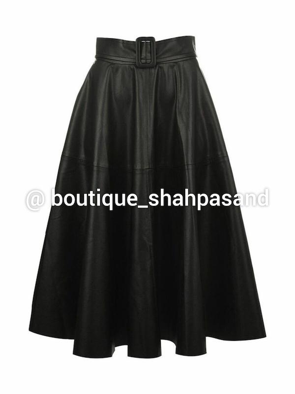 دامن چرم کد ۱۵۱۴