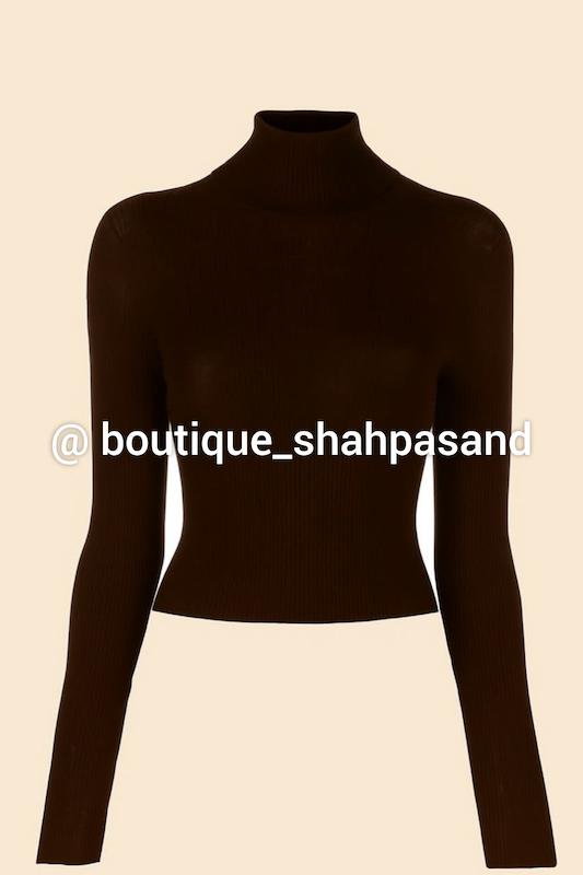 بلوز یقه اسکی کرکره ای کد ۱۵۳۹